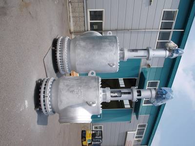 Valstone's angle globe valves. (Photo: Metso)