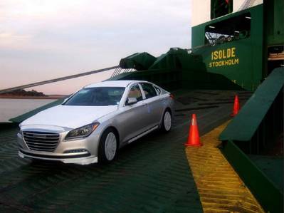  Vehicle #5,000,000 (Photo courtesy of Georgia Ports Authority)