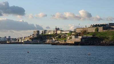 View of Plymouth: Photo credit Geographia/Derek Harper