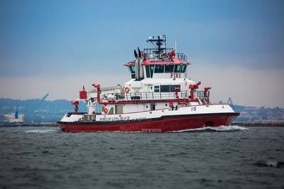 Vigilance is the second of two new fireboats to enter service at the Port of Long Beach in California (Photo: Port of Long Beach)