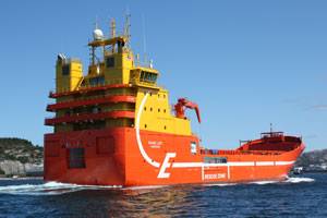 The Viking Lady has been designed by Wärtsilä and is equipped with a complete, integrated Wärtsilä propulsion and power electronics system. Picture by Oddgeir Refvik. Photo courtesy Wärtsilä Corporation.