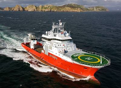 Volstad IMR Offshore Vessel: Image credit Volstad