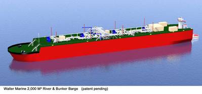 Waller Marine 30,000 M³ ATB LNG RV (patent pending)