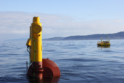 Wave Energy Converter: Photo credit NWEI