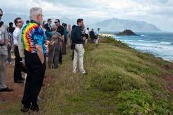 Wave power site visited by NAVFAC: Photo credit USN