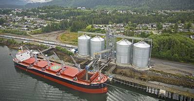 Westview Wood Pellet Terminal (Photo: Port of Prince Rupert)