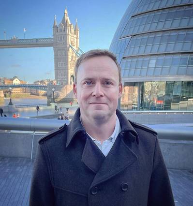Jan Wilhelmsson was tapped to be Nautilus Labs' new Chief Commercial Officer (CCO), heading up its newly opened London office. Photo courtesy Nautilus Labs