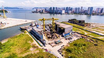 Wilson Sons will start in the first quarter of 2021 the construction of six tugboats, at its shipyards in Guarujá (SP). Photo courtesy Wilson Sons