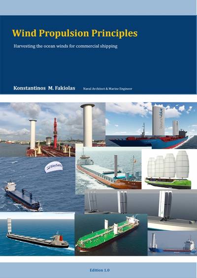 Wind Propulsion Principles is a complete handbook dealing with all currently applied wind propulsion technologies on board, seen through the lenses of the aerodynamic and hydrodynamic effects, ship operations in weather, design implementation and investment yield assessments, so that a unified roadmap for decision making is available to the shipping community.
Find more info here: bit.ly/3g9JcTM