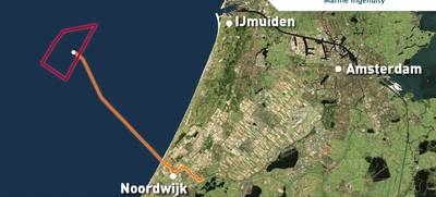 Windfarm Location: Image courtesy of Van Oord