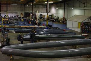 Wing Inflatables Factory in Arcata, Calif. (Photo courtesy Wing Inflatables)