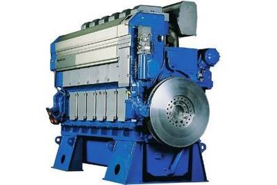 Wärtsilä 32 engine: Image courtesy of Wärtsilä