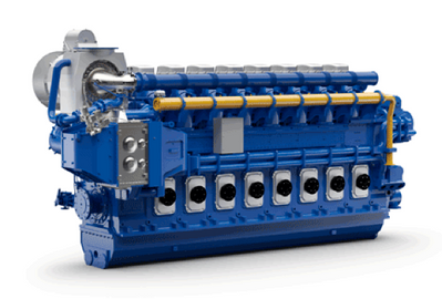 Wärtsilä 46DF Engine: Image courtesy of the manufacturers