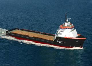 302’x64’x26’ HOSMAX310 Offshore Support Vessel.