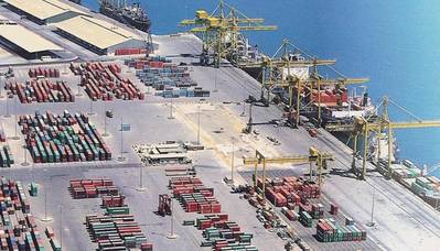 Zayed Port: Photo credit ADPC