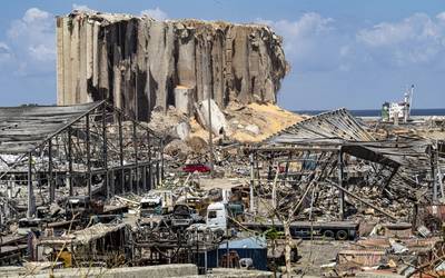 Beirut port after the explosion - Credit: Ali/AdobeStock