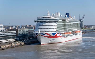 Iona is a new cruise ship built by Meyer Werft for P&O Cruises (Photo: Meyer Werft)