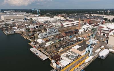 Newport News Shipbuilding (Photo: HII)