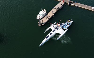 The Mayflower Autonomous Ship is scheduled to cross the Atlantic Ocean in 2021. (Photo: IBM)