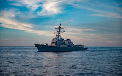 USS Winston S. Churchill (DDG 81) (U.S. Navy video by Louis Thompson Staats IV)