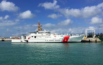 USCGC Ричард Снайдер в Ки-Уэсте, штат Флорида (Фото: верфи Боллинджера)