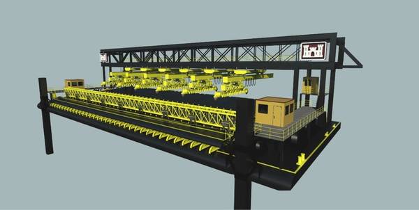 Рисунок A: Коврик с роботизированной системой. (Изображение: Bristol Harbour Group)