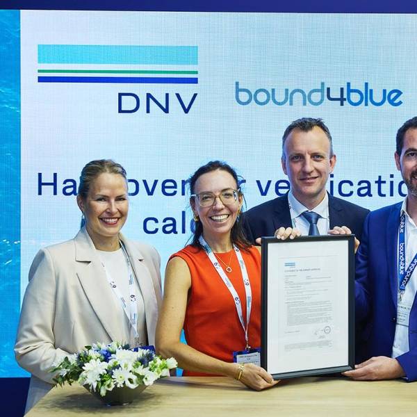 bound4blue Secures DNV Validation for Wind Propulsion Performance Methodology