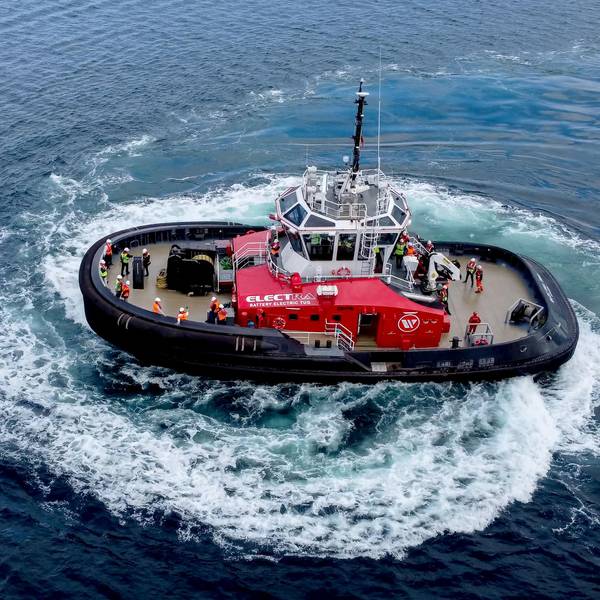 Third Battery Electric Tug Delivered to HaiSea Marine