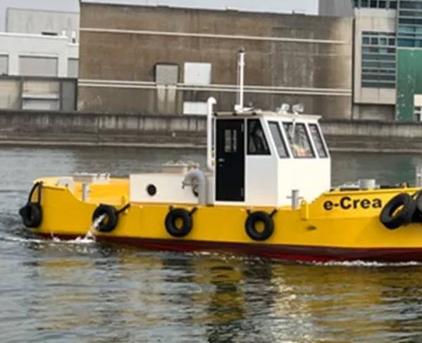 NYK Unveils Japan’s First Fully Battery-Driven Work Vessel