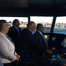 Ana Paula Vitorino, Portugal’s Minister of Sea & Cmdt. Rui Cunha, APDL Port Operations and Security Director, testing the Full Mission Bridge simulator (Photo: Wärtsilä)