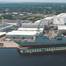 Fincantieri Marinette Marine rendering with completed construction and FFG-62 on shiplift. Photo courtesy FMG