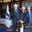 Fincantieri’s Vice President of Ship Repair and Conversions Andrew Toso, Shipyard Director Gianni Salvagno and Windstar Cruises’ Vice President of Expansion Projects John Gunner in Trieste, Italy (left to right). (Photo: Fincantieri)