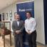MTS-ISAC Executive Director Shawn Whiteside (left) shown with ABS Consulting Maritime Cybersecurity Director Michael DeVolld (right). (Source: ABS)