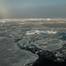 Small remnants of thicker, multiyear ice float with thinner, seasonal ice in the Beaufort Sea on Sept. 30, 2016. Credit: NASA/GSFC/Alek Petty