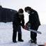 The Arctic region has become an area of intense geopolitical interest and competition. Field technicians assigned to the Arctic Submarine Laboratory prepare to remove ice from the Los Angeles-class attack submarine USS Hampton (SSN 767) at Ice Camp Whale on the Arctic Ocean, during Operation Ice Camp (ICE CAMP) 2024. ICE CAMP is a three-week operation that allows the Navy to assess its operational readiness in the Arctic, increase experience in the region, advance understanding of the Arctic env