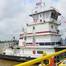 The M/V David North is boat number 10 of 10 built for Ingram Marine Group. Image courtesy Main Iron Works