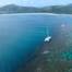 The yacht Obsession sits hard aground on a reef just off Flamenco Beach in Culebra, Puerto Rico. (Photo: U.S. Coast Guard)