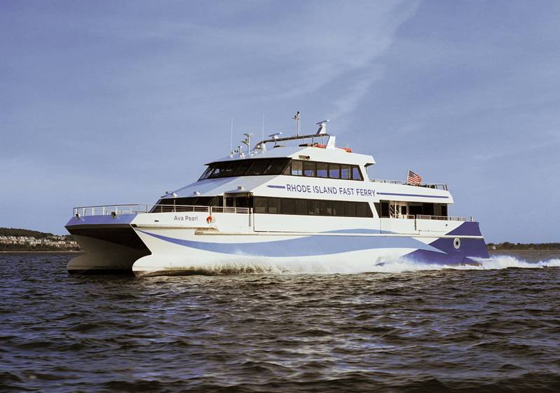 Martha's Vineyard Ferry Powered By MTU Engines