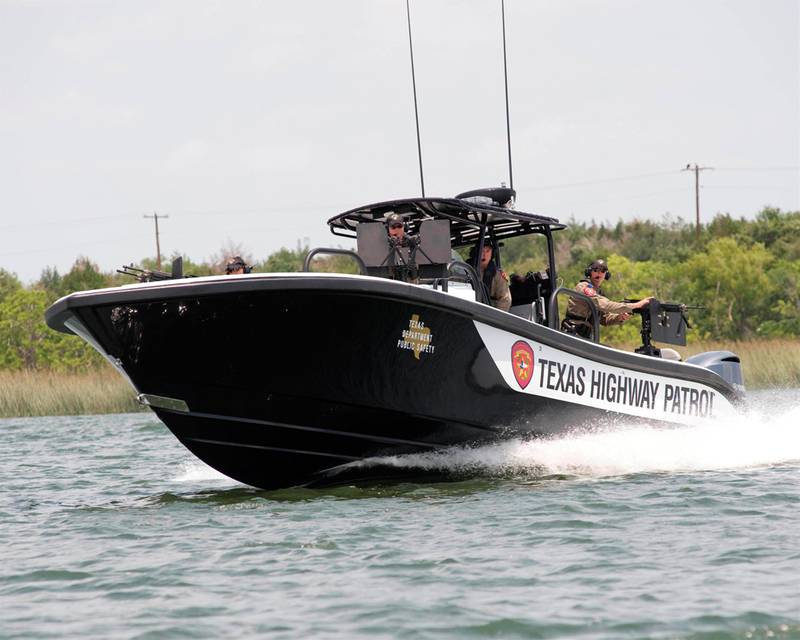 Texas Boats Combat Drug Cartels On The Rio Grande