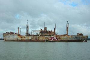 81St Vessel Departs James River Reserve Fleet