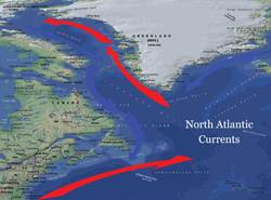 Icebergs Across The North Atlantic