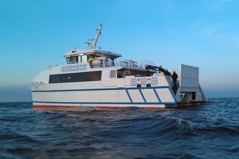 Incat Crowther Launches 24M Catamaran RO-PAX Ferry