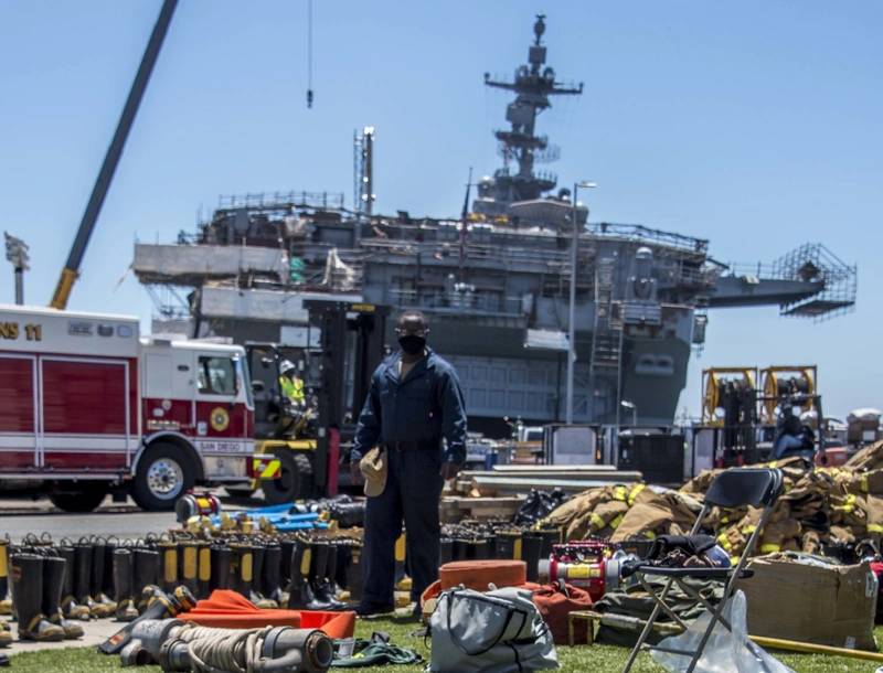 All Known Fires Extinguished Aboard USS Bonhomme