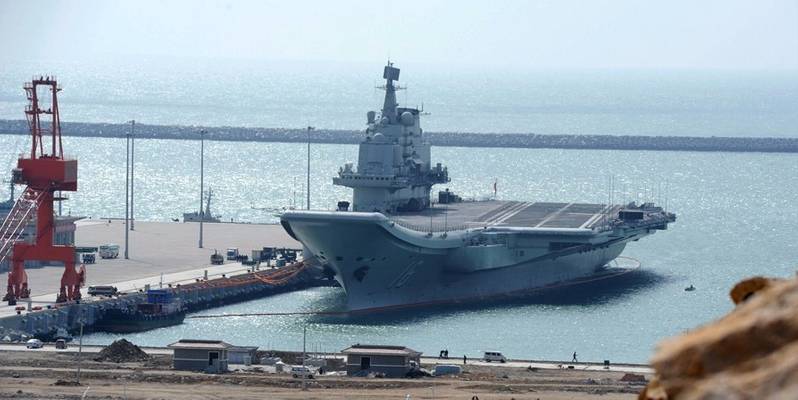 China Aircraft Carrier Group Assembling Quietly