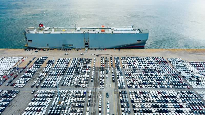 Demand For New Car Carriers Surges On China's EV Export