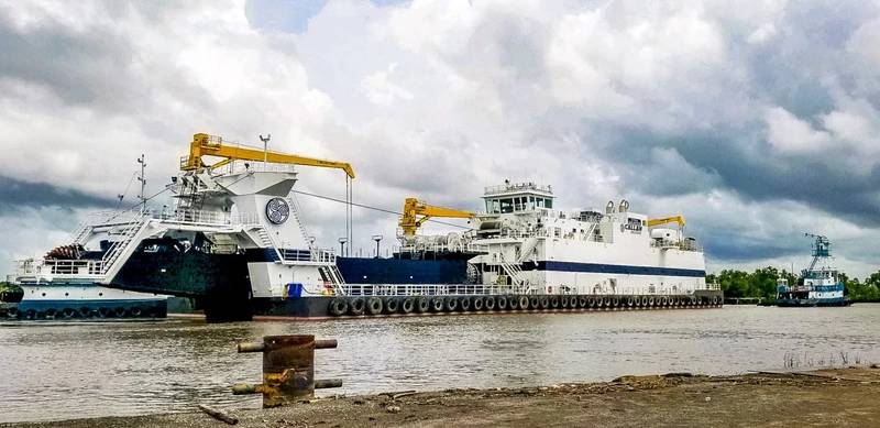 Callan Marine’S New Dredge General Macarthur Enters