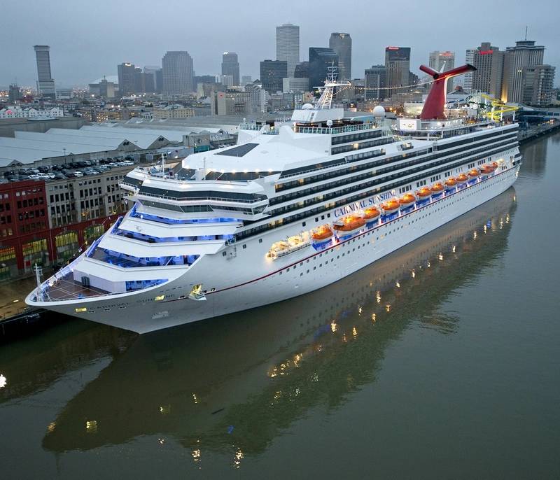 Carnival Sunshine Embarks On Inaugural Voyage