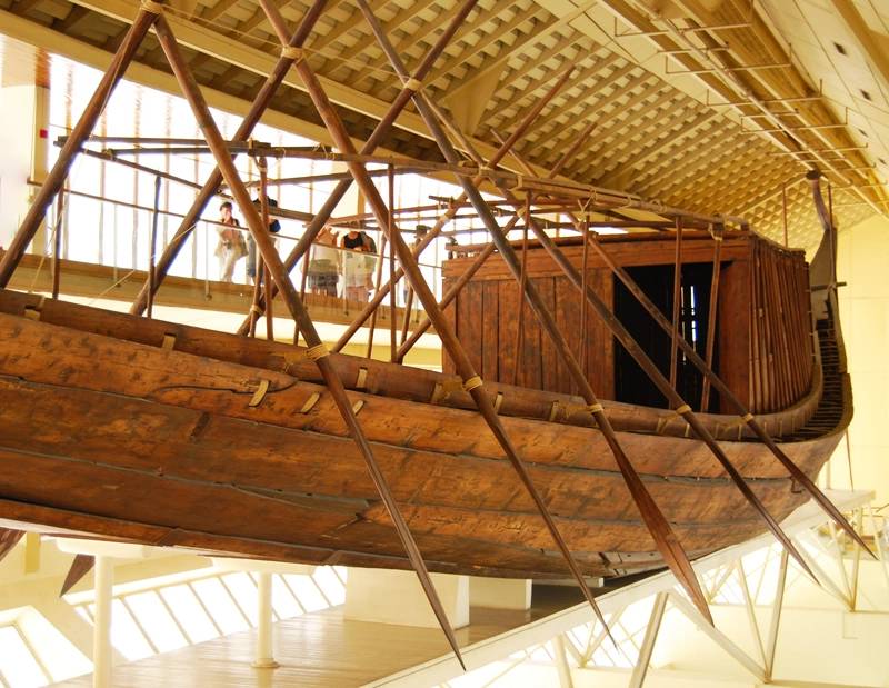 An Ancient Egyptian Boat Is On The Move