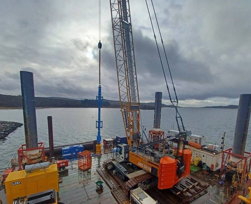 Acteon’s LDD Getsy Busy at Scottish Port’s Infrastructure Upgrade