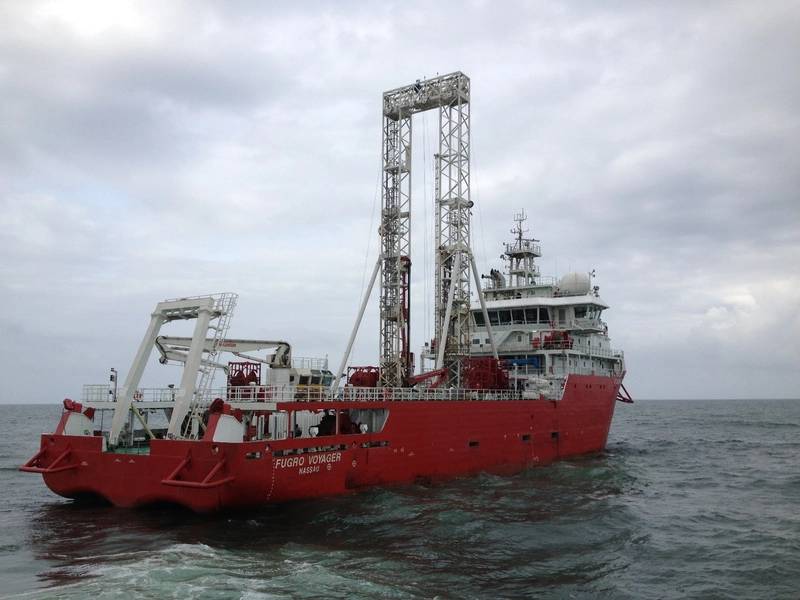 Fugro's New Geotechnical Drilling Vessel